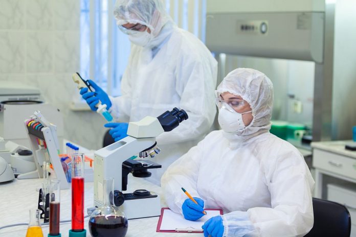 scientitists in lab