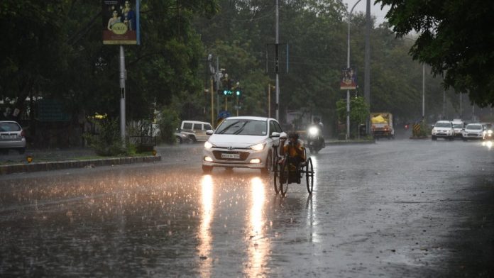 heavy rain