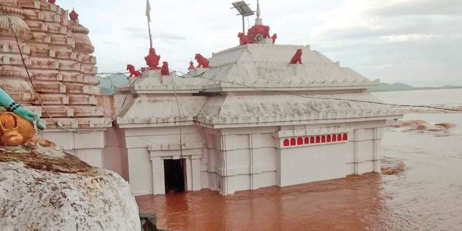 Flood at bhatarika