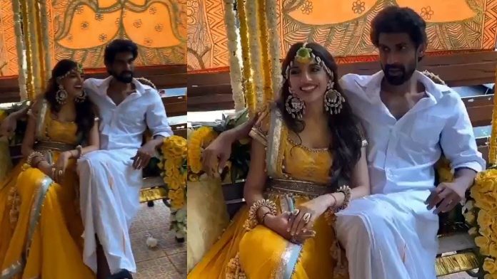 rana dagubatti with mihika bajaj