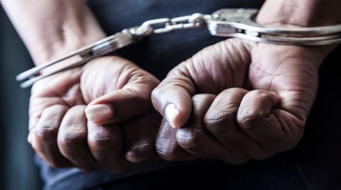 arrested