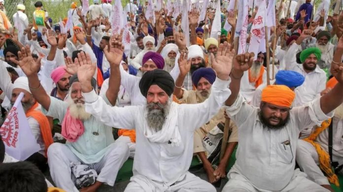 farmer protest