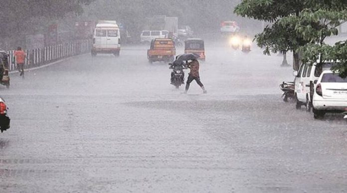 heavy rain
