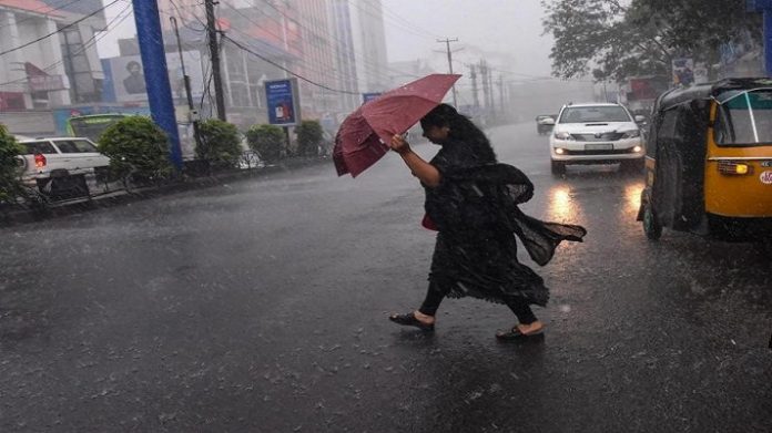 heavy rain