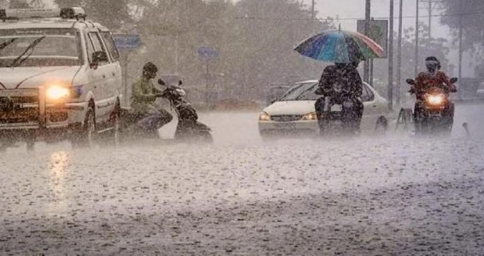 heavy rain