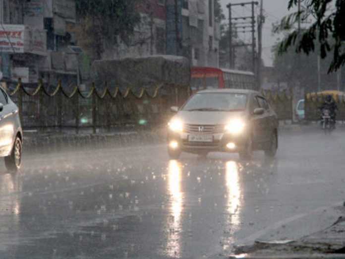 heavy rain