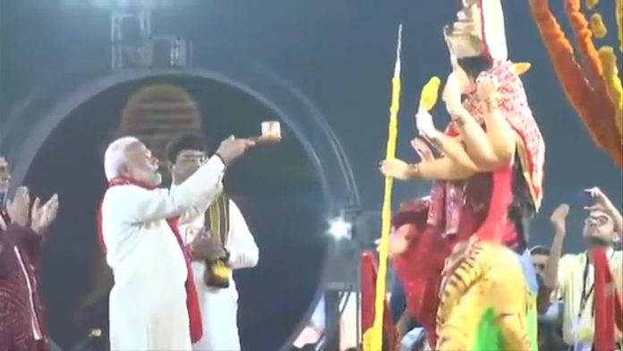 Durga Puja of PM Modi