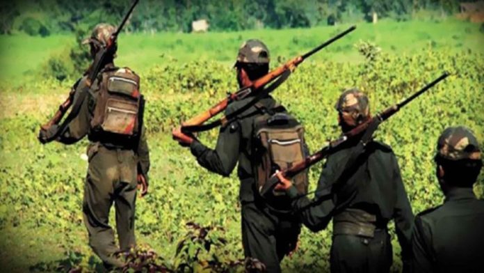 Two Naxals were killed in the Swabiman area