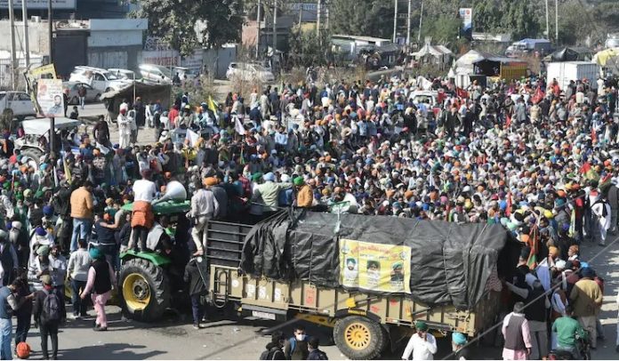 Farmer strike