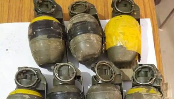 grenades seized
