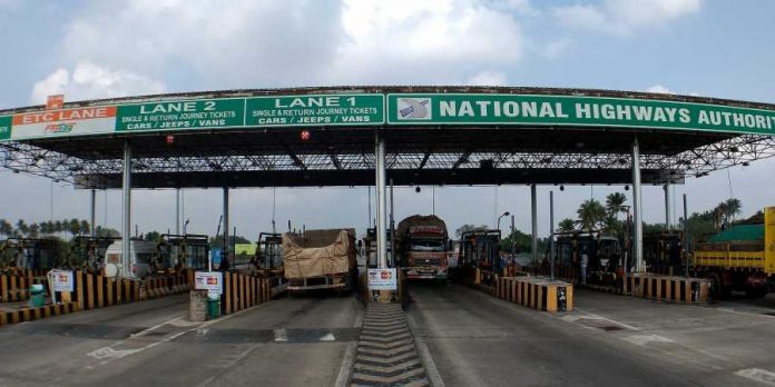 Toll plaza