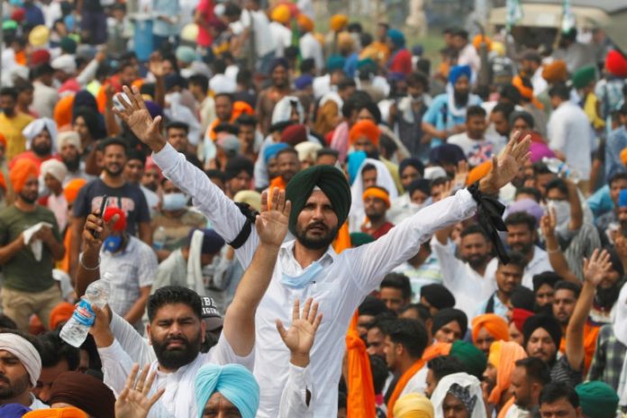 farmer protest